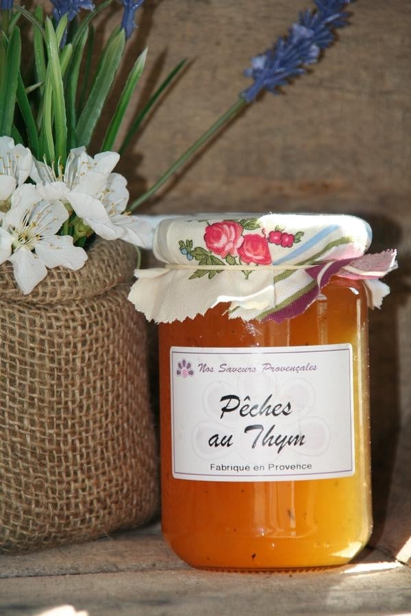 Peaches with Thyme