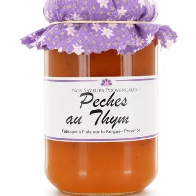 Peaches with Thyme